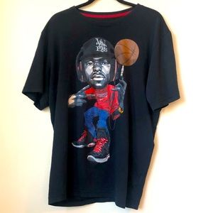 Nike Lebron Comic Dri Fit Short Sleeve T-Shirt XL